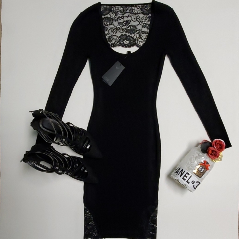 🆕️👗🔥GUESS BLACK DRESS - Picture 3 of 5